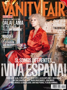 vanity fair cover spain is different